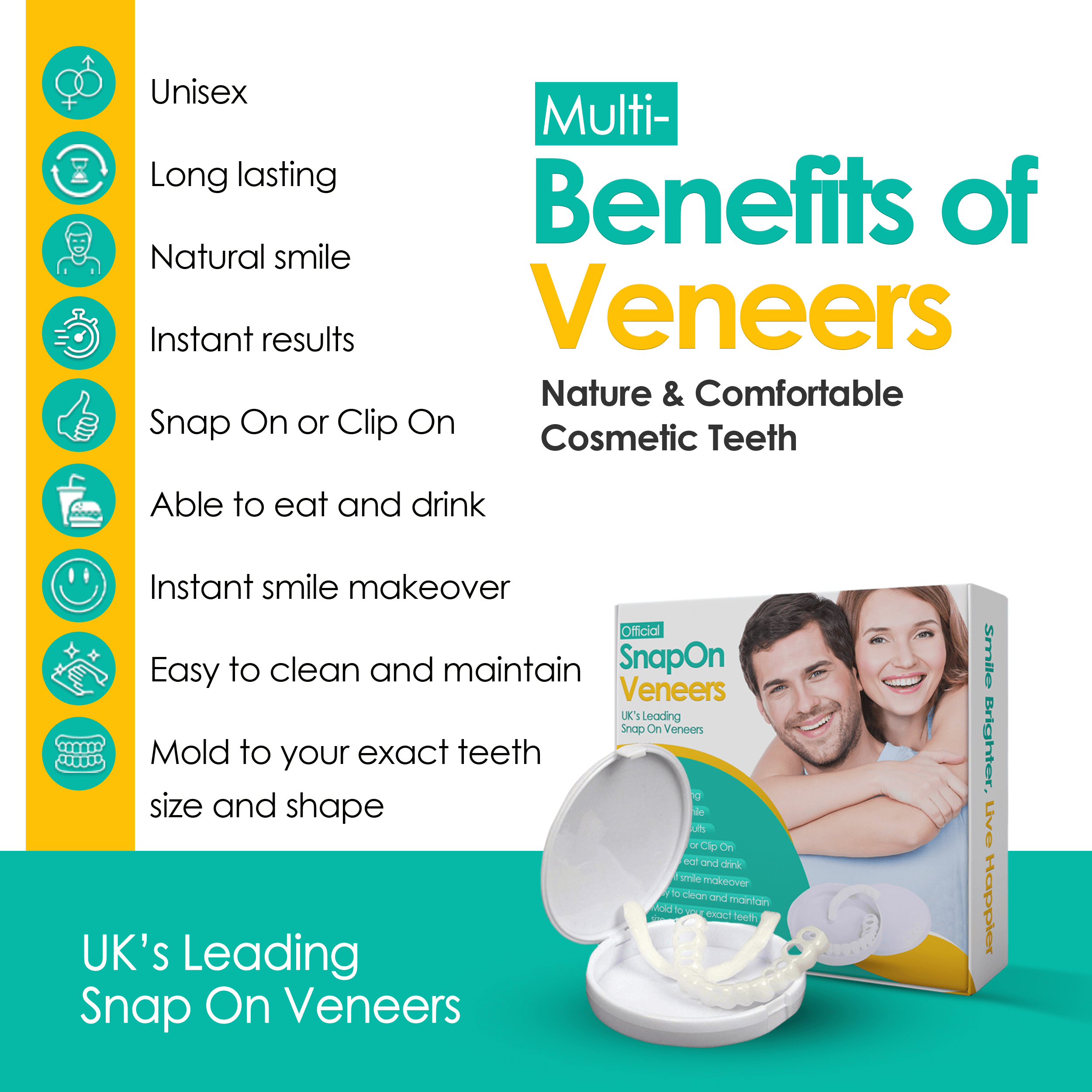 Official SnapOn Veneers DP8
